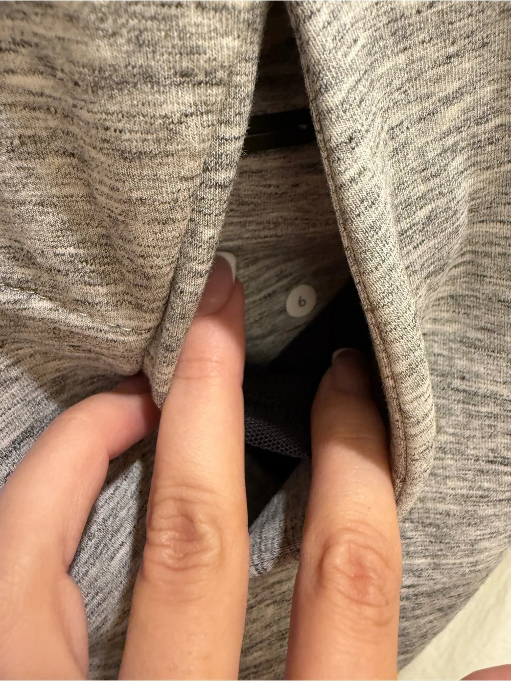 Lululemon Women's City Bound Full-Zip Hoodie - Heathered Medium Gray - Size 6